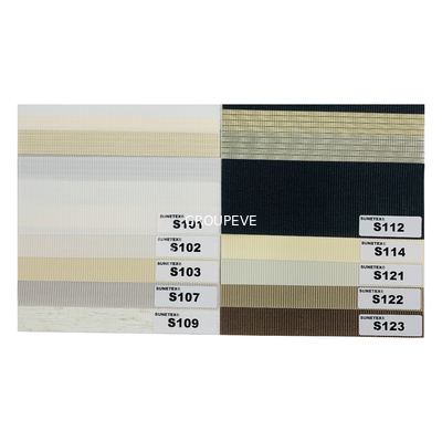 kopen 100% polyester laag zebra rolluik stof voor thuis mode online vervaardiging