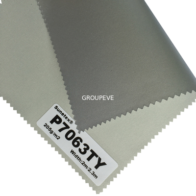 kopen 100% polyester zilveren coating vensterrollen Stof Klasse 4.5 Voor blokkerende rolluiken online vervaardiging