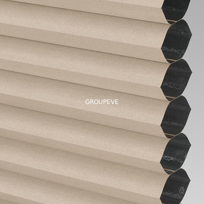 kopen 20mm 38mm de 45mm Cellulaire Geplooide Stof oeko-TEX van de Zonneblindenhoningraat online vervaardiging