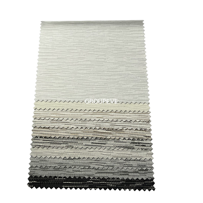 Witte de Elektriciteitspannetrekkracht van de venster100% Polyester onderaan de Rolzonneblinden van Op een hoger niveau weergevenschaduwen