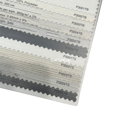 kopen De geweven Fabricante-van de het Vensterschaduw van de Polyester Blinde Stof Elektriciteitspanne Cortina Roller Sunscreen online vervaardiging