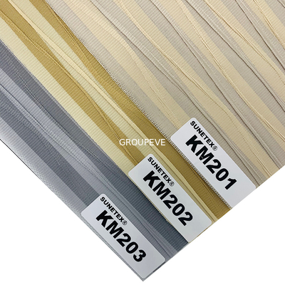 Polyester Jacquard Semi Blackout Zebra Stof Voor Roller Blind Of Home Decor
