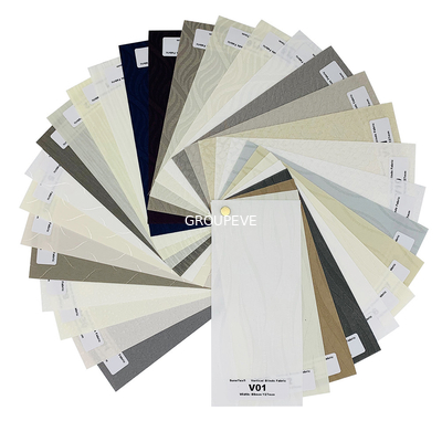 Goedkope prijs 100% polyester doorzichtig verticaal blind stof rol Duurzaam nieuw ontwerp