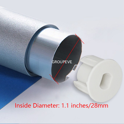 kopen Stille en gladde 38 mm aluminium rolluiken buisluiken Accessoires online vervaardiging