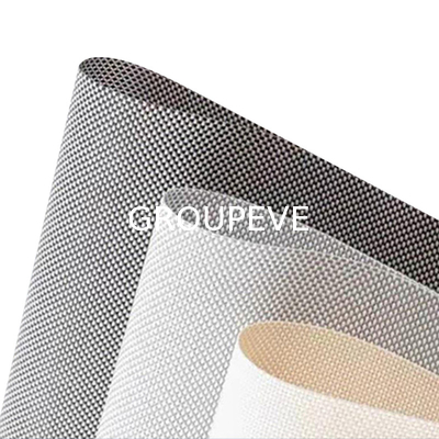 1% Openheid Plain Weaving Glasvezel Zonnebrandstof Stof Branddicht