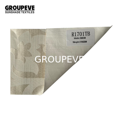 100% van het Vensterzonneblinden van de polyesterelektriciteitspanne Decor van Roman Shades Fabrics For Home het Textiel