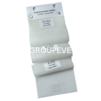 Openlucht Semi van de Polyesterzonneblinden van Elektriciteitspanne oeko-TEX Greenguard Stof 2m