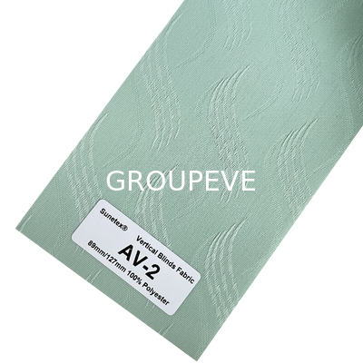 50% het in de schaduw stellen van Rate Translucent Vertical Blinds Fabric voor Vensterbehandeling