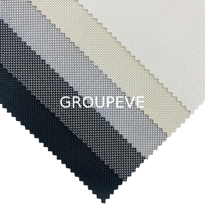 kopen 1% 3% 5% Openheid Polyester PVC zonnebrandstof Stof brandwerend Waterdicht Voor zonnejassen online vervaardiging