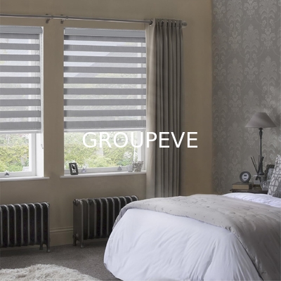 100% polyester zonnebrandcrème Zebra stof raamluiken schaduwdoek zonnebrandstof