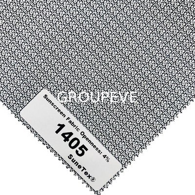 kopen Polyester Solar 4% Openheid Textured Pattern Roller Blind Stoffen Voor Vensterbehandeling online vervaardiging