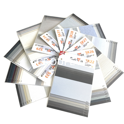 kopen 100% Broodje 50 M/Roll van de polyester Gestreept Blind Stof voor Op een hoger niveau weergevengordijn online vervaardiging