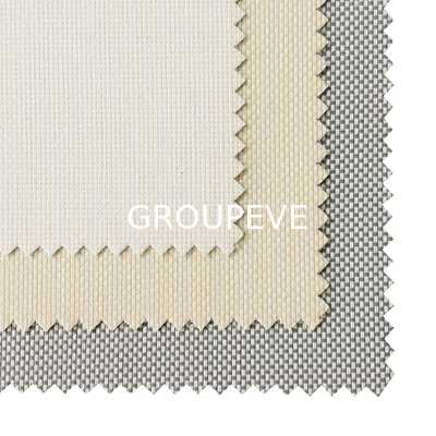 Interne polyester zonnebrandstof Stof aanpassen Zonsverduistering Roller Shades Handmatige ramen schaduwen