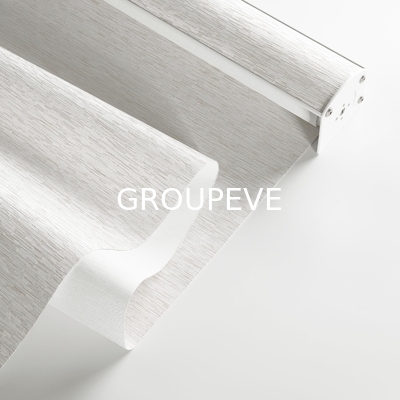 Foam White Coating Window Roller Blinds And Outdoor Roller Blind Fabric Voor ramen