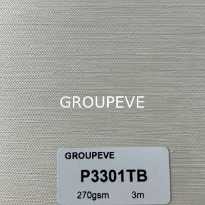 Hoge kwaliteit Pull Down 100% Polyester Textured Blackout Roller Blinds Stoffen Voor Venster Decoratie