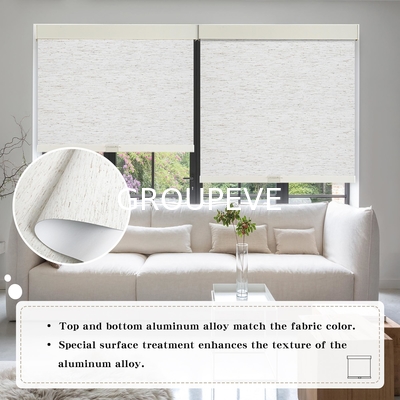 Rolgordijnen Verduisterende Stof PVC Vinyl Glasvezel Rolgordijnen Verduisterende Stof