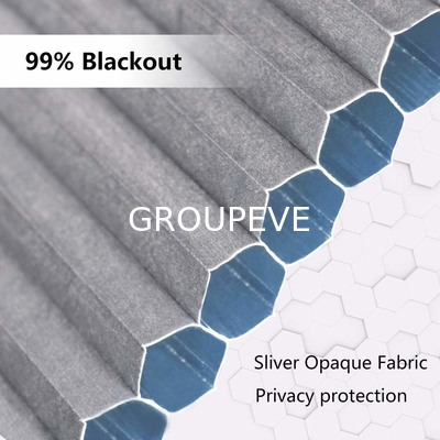 kopen Blackout Double Cell Honeycomb Blind Blackout Stof Voor Vensterblind online vervaardiging