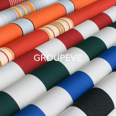 100% Oplossing Geverfd Acryl Waterdicht Brandvertragend Weefsel voor Buiten Tent Luifel