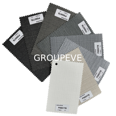 Nex Design 100% Polyester Goedkope Prijs Getextureerde Verduisterende Rolgordijnstoffen voor Thuisdecoratie