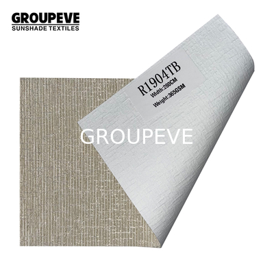 Nieuw ontwerp 100% polyester witte coating Romeinse tinten roller up blinds stoffen voor huisversiering