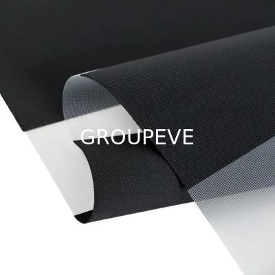 kopen 425GSM 100% Polyester Zebra Blinds Fabric with 100% Blackout for French Windows online vervaardiging