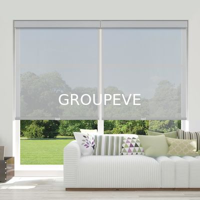 kopen Rondraaien gedrukt zonnepvc maximale breedte van de rolluiken kamer verduistering stoffen blinds op het raam online vervaardiging