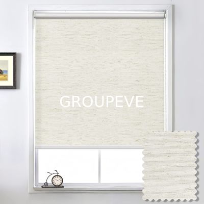 kopen 135g Gewicht Blackout Roller Blinds Stof voor kantoor of thuis Zonnebril Eco-vriendelijk Roller Shade Stof online vervaardiging