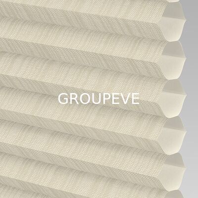 kopen 100% Verduisterende Geluiddichte Non-Woven Stof Honingraat Blinds voor Ramen Honingraat Gordijnen online vervaardiging
