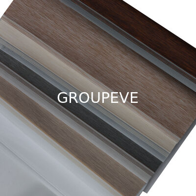 kopen Nieuwe aankomst 100% polyester transparante milieuvriendelijke Hanas Verticale blinds Stof voor woonkamer decoratie online vervaardiging