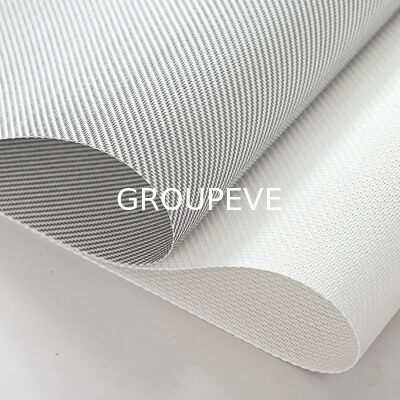 kopen Waterdicht Eco-vriendelijk 420GSM Polyester Zonwerend Doek voor Rolgordijnen online vervaardiging