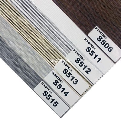 Goede prijs. Van de de Stijl100% Polyester van Korea Stof van de de Kleuren Gestreepte Blinde Elektriciteitspanne de Stevige voor Venster online