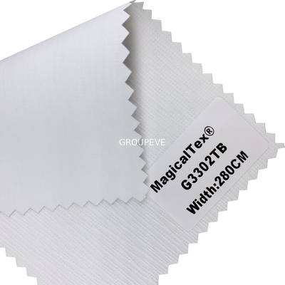 Goede prijs. Polyester 2.8m van de Blockoutdouane 100% witte de deklaagrol van het breedteschuim verblindt fabrcs voor vensterbehandelingen online
