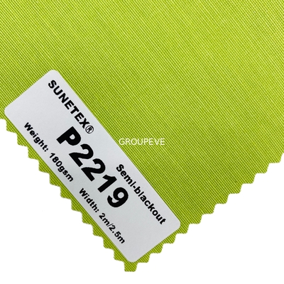 Goede prijs. Van de de Polyesterrol van SuneTex Enige Zijpearlic de Zonneblindenstof 180gsm online