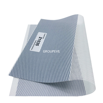 Goede prijs. De Schaduwen Grey Zebra Roller Blinds Fabric ASTM G21 van het openheids5% Blind online