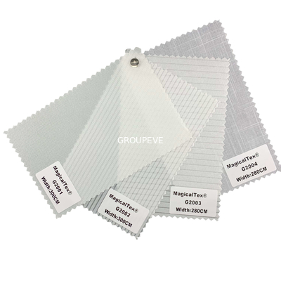 Goede prijs. Brandbestendig 100% polyester 2.8M Breedte Semi Blackout Polyester Roller Blinds Stof Voor Luxe Home Decor online