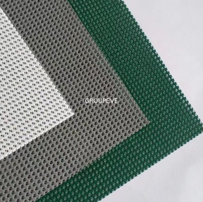 Goede prijs. De witte Zwarte Gele Met een laag bedekte Polyester Mesh Fabric Antistatic van 100m/R pvc online