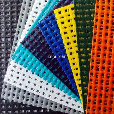 Goede prijs. 195gsm 230gsm 250gsm Plastic pvc Met een laag bedekt Mesh Fabric 250D/21*19 online