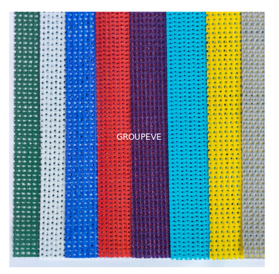 Goede prijs. De witte Gele Purpere Met een laag bedekte Polyester Mesh Fabric Mesh Cloth 9x12 van 1000D pvc online