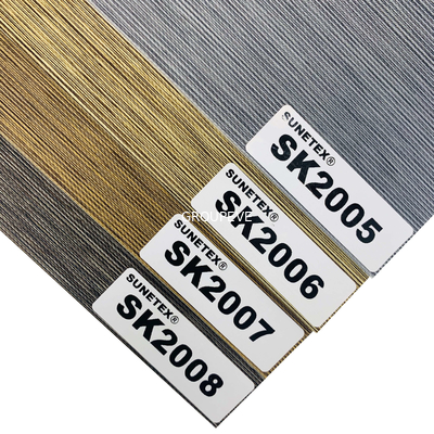Goede prijs. Van de Rolzonneblinden van Groupeve van de vensterdecoratie Gestreepte Stof 50mmx75mm online