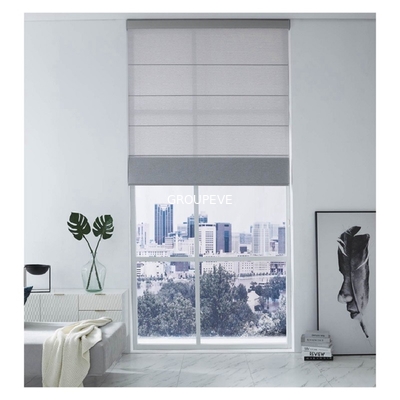 Goede prijs. De duidelijke 100%-Stoffen van Polyester Blinde Roman Shades Modern Roman Blind online