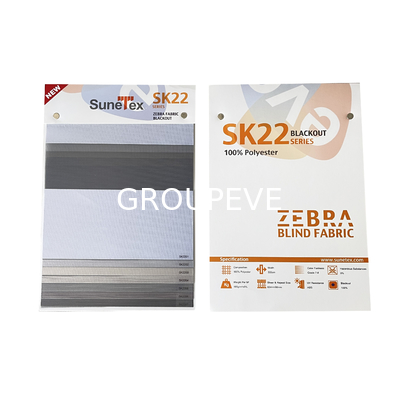 Goede prijs. Stof Zebra Blackout Stof Venster Schaduw Motor Semi Blackout 100% Polyerster Dag En Nacht Zebra Stof online