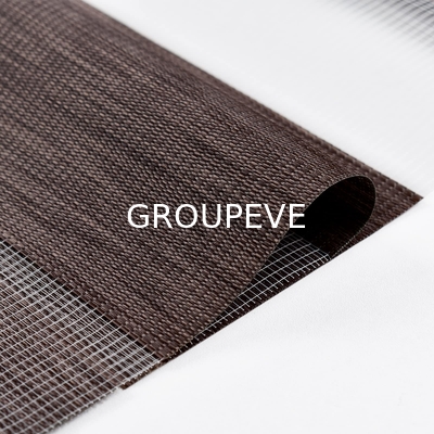 Goede prijs. 100% polyester Semi Blackout Oem Fabriek Dag En Nacht Zebra Roller Blinds Gordijn Stof online