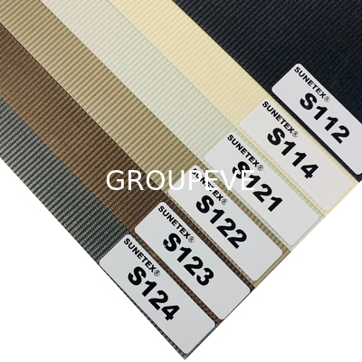 Goede prijs. Office Window Polyester Roller Blinds Gordijn Zebra Stof Elektrische zomerkleuren online