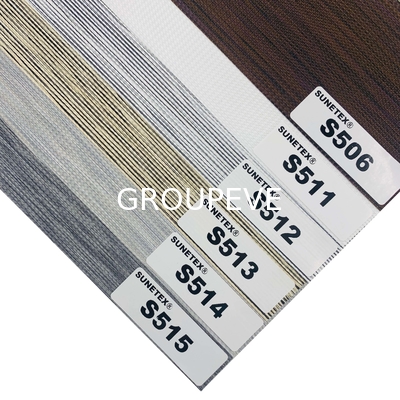 Goede prijs. Korea Stijl 100% polyester Solid Color Zebra Blind Blackout Stof Voor Venster Blind online