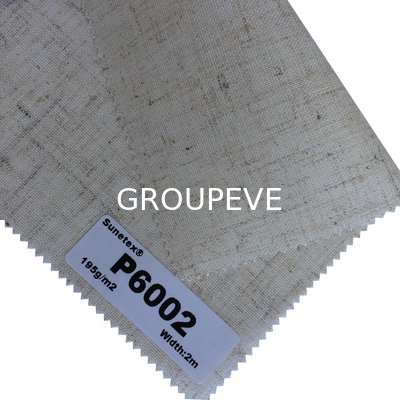 Goede prijs. Gratis monster 100% polyester doorzichtig linnen rolluiken stof voor vensterversiering online