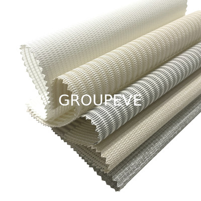 Goede prijs. Voorraad Polyester Solid Roller Blinds Window Garment Dye Zebra Blind Stof online