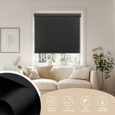 Goede prijs. Witte coating 100% blackout gordijn stof met zilver gecoate zonnebril stof breedte 2,8m online