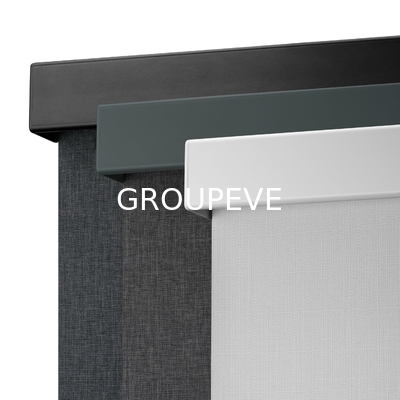 Goede prijs. Plain Pattern White Coated 100% Polyester 2.8m Breedte Blackout Light Roller Blinds Stoffen Voor Venster online