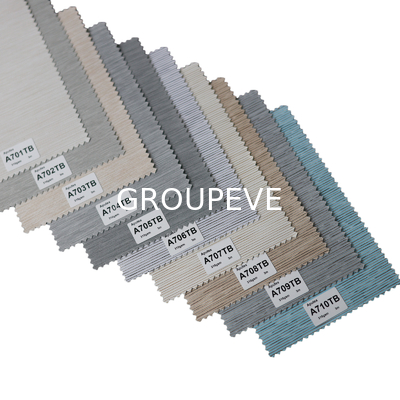 Goede prijs. Voorraad goedkope prijs 100% polyester textured blackout rolluiken Stoffen voor huisversiering online