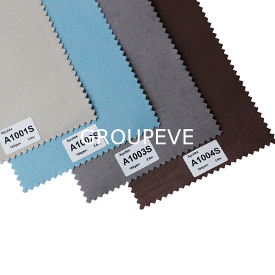 Goede prijs. Nieuw ontwerp 100% polyester 3M Breedte Gewone kleur Wit gecoat Blackout Roller Blinds Stoffen Voor Venster online